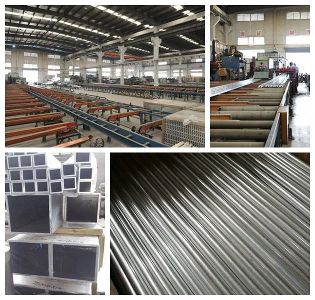 Extrusion Process 6063 Grades Aluminum Tubing for Coolant