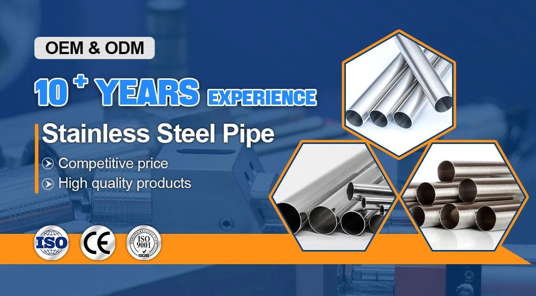 TP304L / 316L Bright Annealed Stainless Steel Tube Pipe for Instrumentation