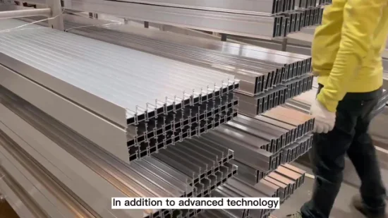 Fabrikverkauf Verschiedene weit verbreitete Aluminium-Strangpressprofile für die CNC-Bearbeitung von Kühlkörperprofilen