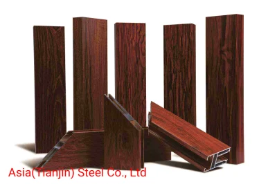 Hoooooooot Sale CE-Standard-Holzmaserung-Aluminiumprofil