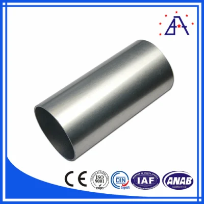 Aluminiumrohr 6063 T6/Rundrohr aus eloxiertem Aluminium