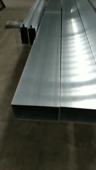 38 x 19 mm Aluminium-Rechteckrohr. Aluminium-Vierkantrohr