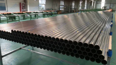 ASTM/China Factory Aviation Grade 1 Gr2 Gr12 Rohr 0,3-2,0 mm Wandstärke Titan-Metallrohr Preis